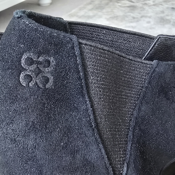 Coach Black Suede Heels - Picture 6 of 12